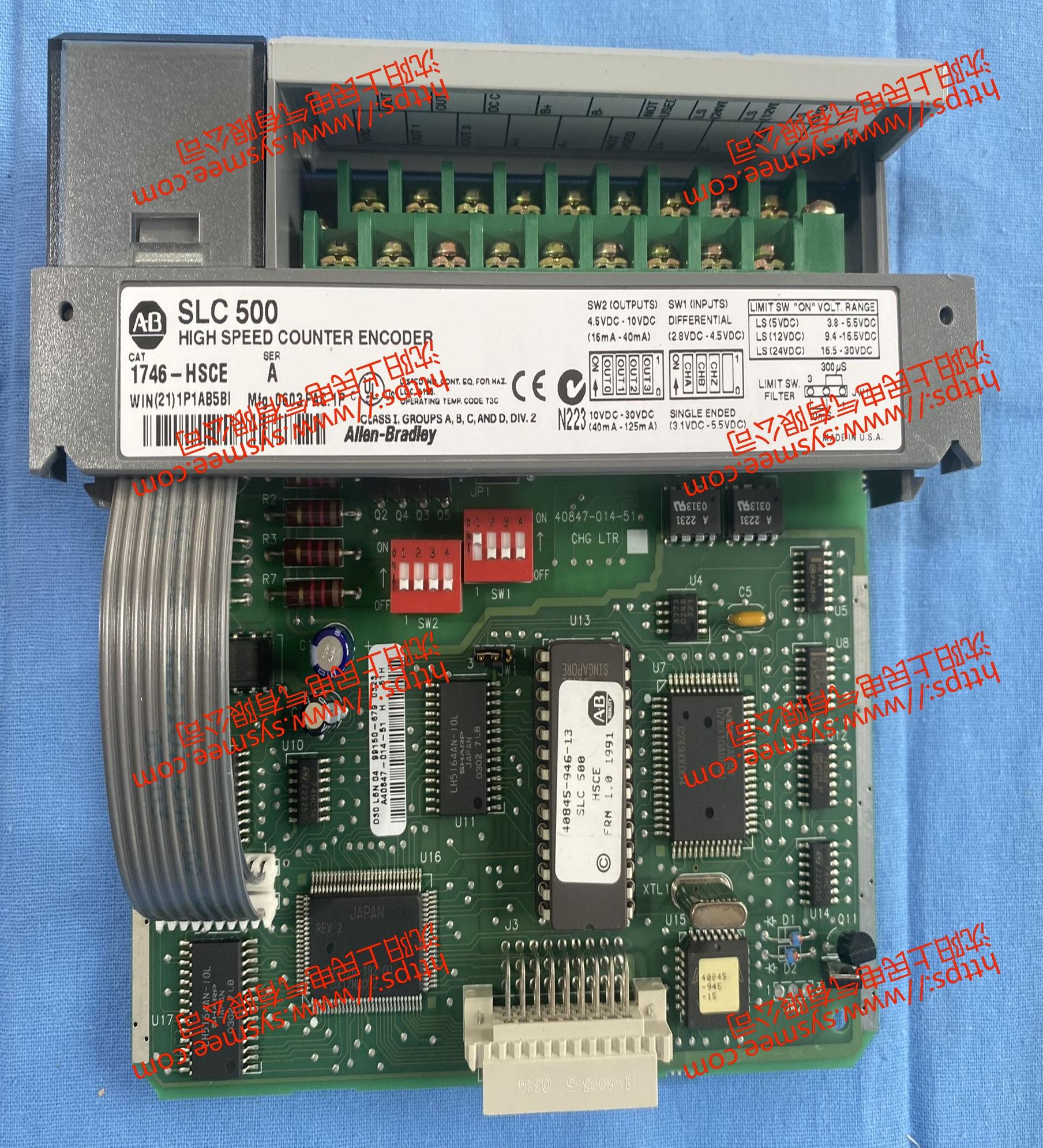 Allen-Bradley 罗克韦尔1746-HSCE/A是一款高速计数器模块