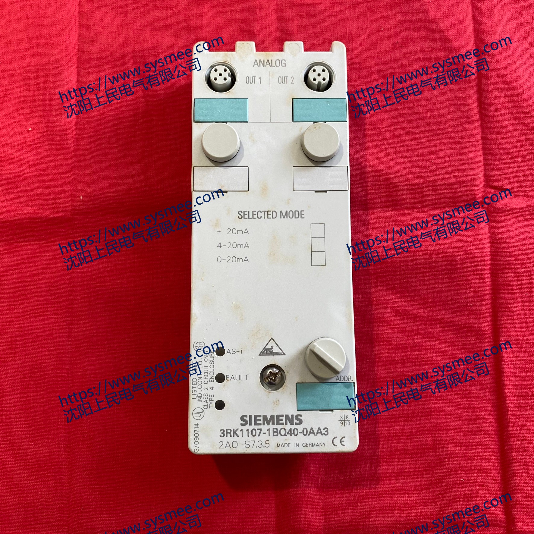 SIEMENS西门子3RK1107-1BQ40-0AA3是一款紧凑型模块