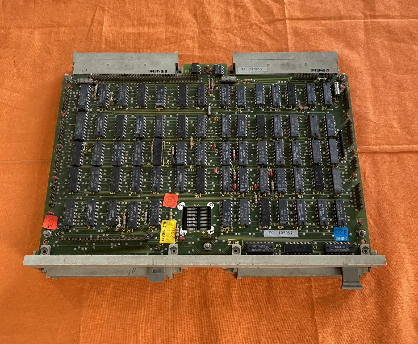 西门子 C79458-L4-A1 控制模块