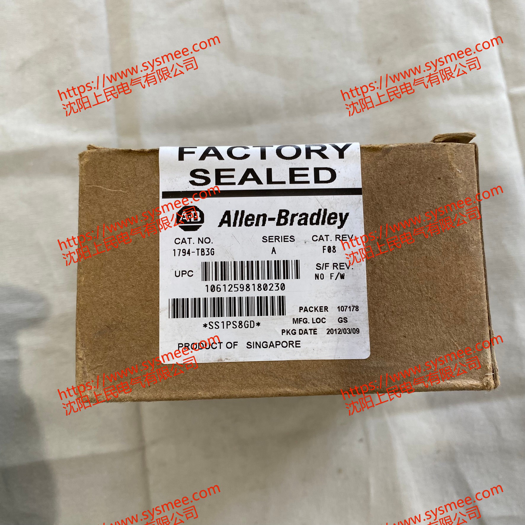 Allen-Bradley 罗克韦尔1794-TB3G/A是一款 Flex I/O 端子座