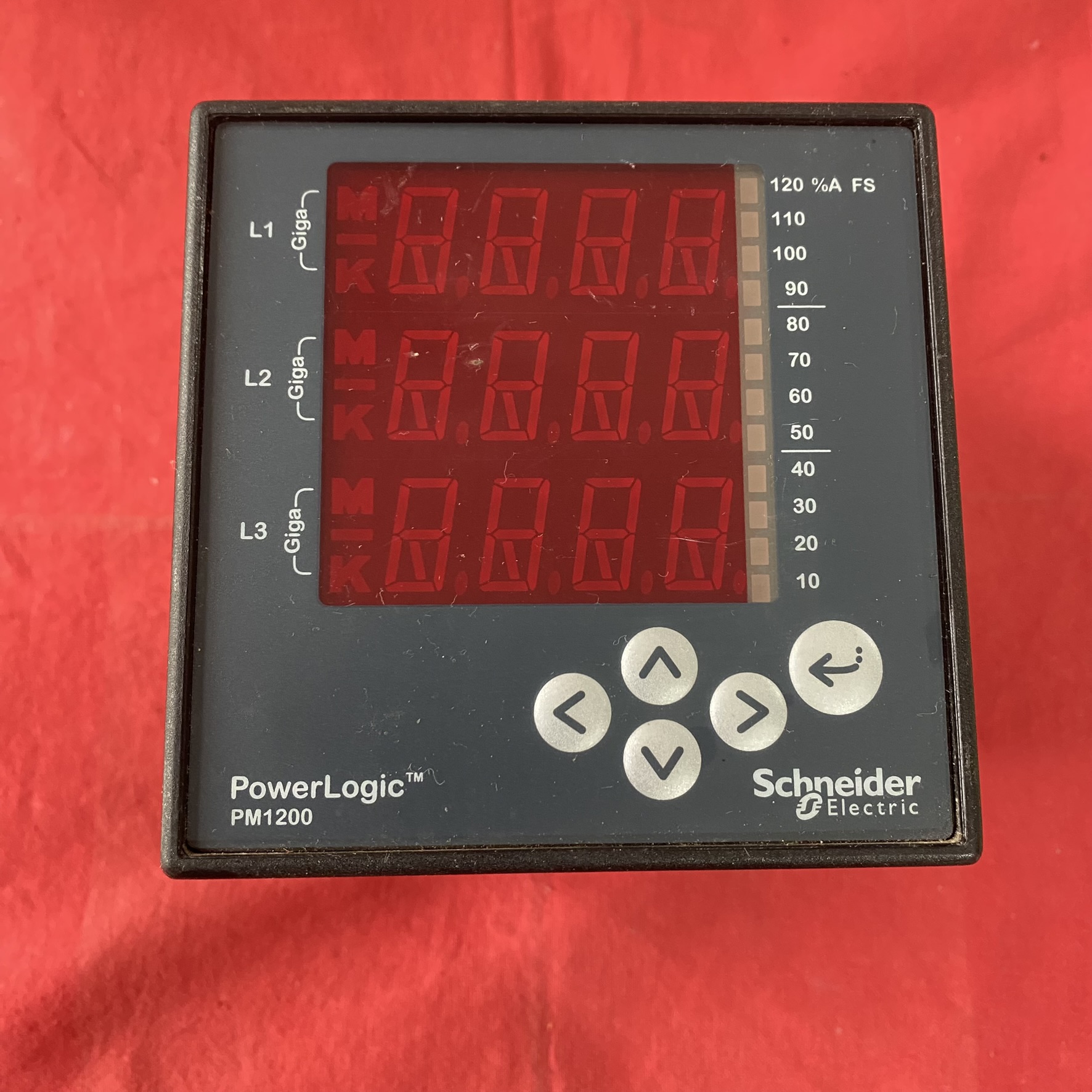 施耐德PM1200三相电力参数测量仪