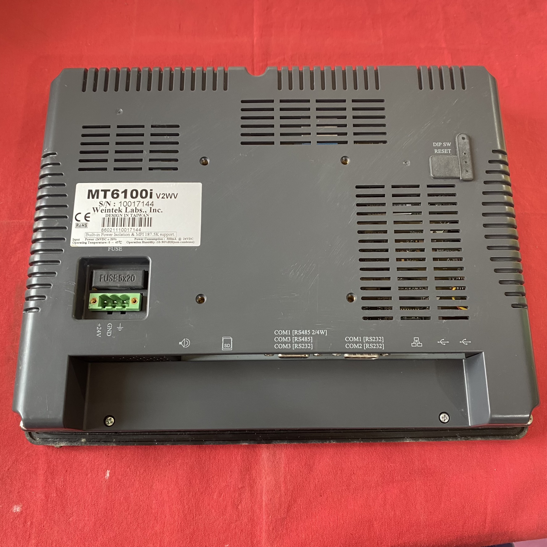 WEINVIEW  MT6100I工业级人机界面