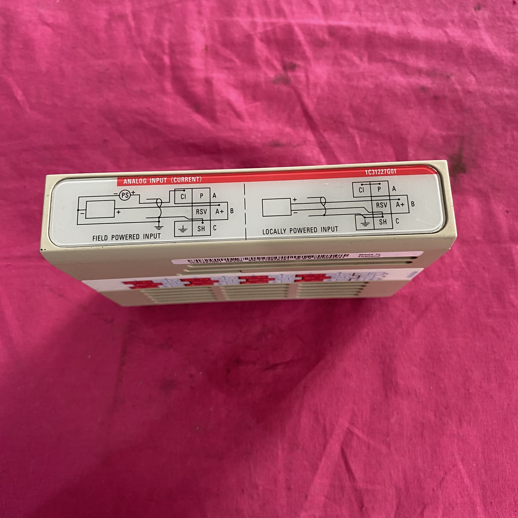 艾默生 IC31227G01  模拟量输入 / 输出模块