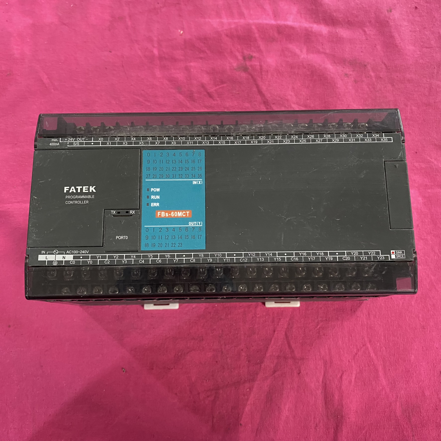 FATEK 永宏 FBS-60MCT 高功能型 PLC