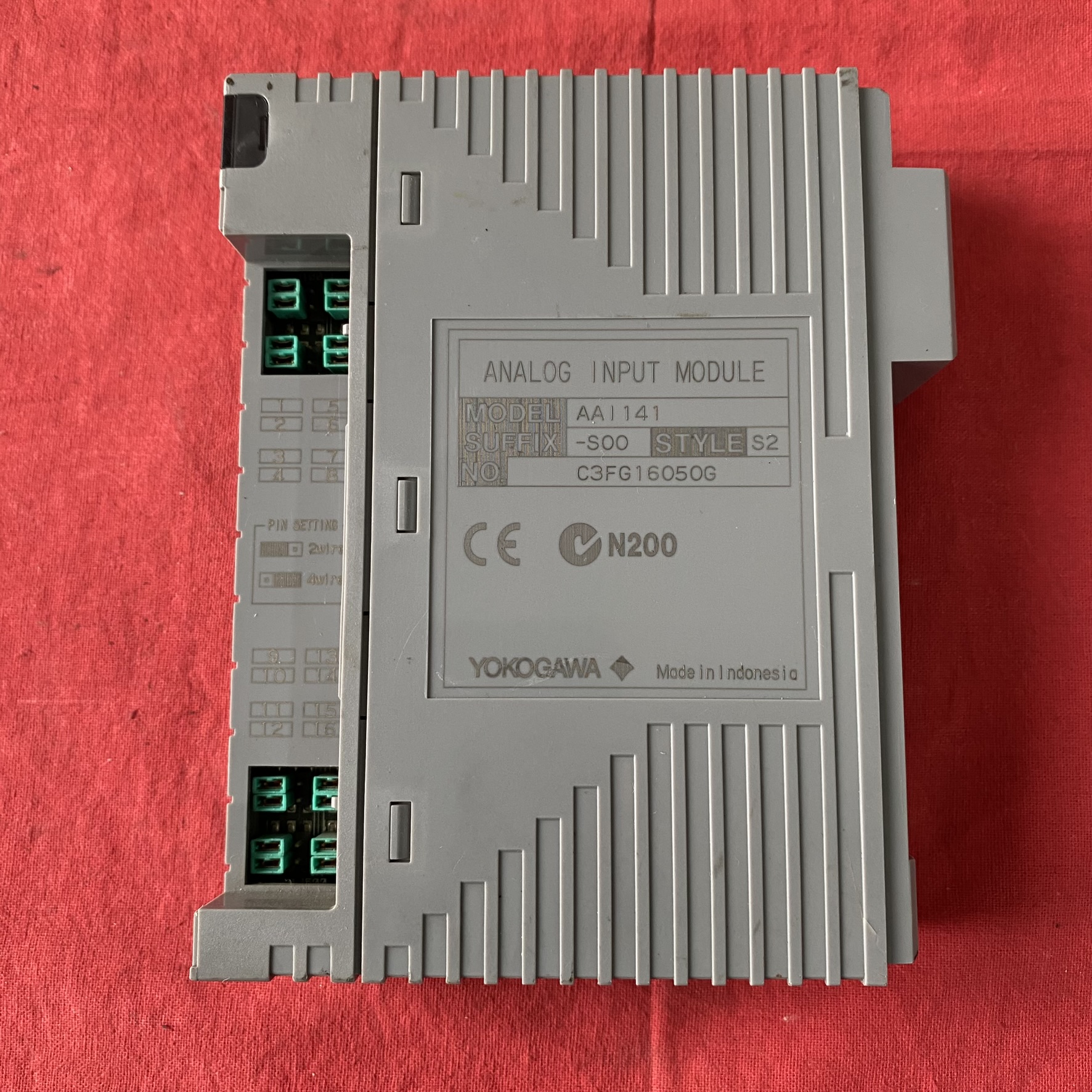 横河AAI141-SOO模拟量输入模块